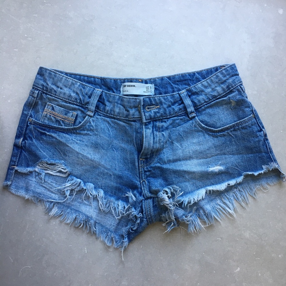 Zara TRF Denim Shorts